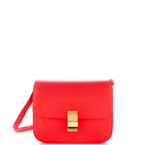 CELINE Classic Box Bag Grainy Leather Medium