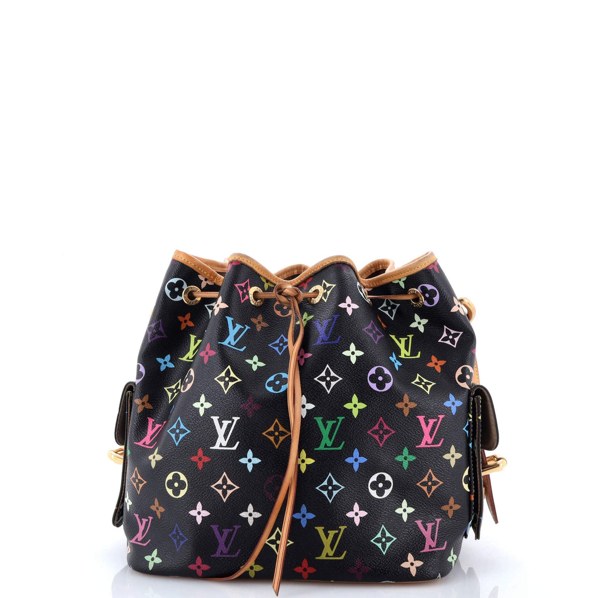 Louis Vuitton Petit Noe Handbag Monogram Multicolor