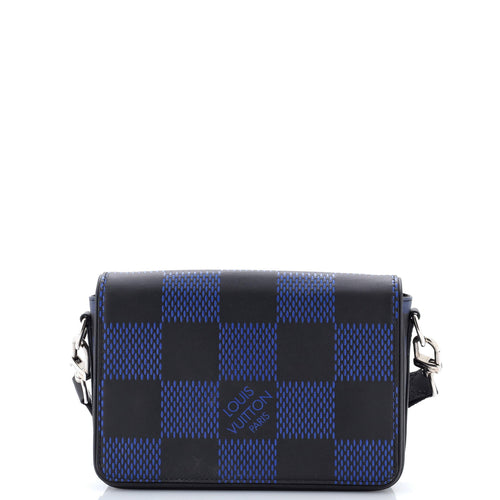 Studio Messenger Bag Damier Infini 3D Leather