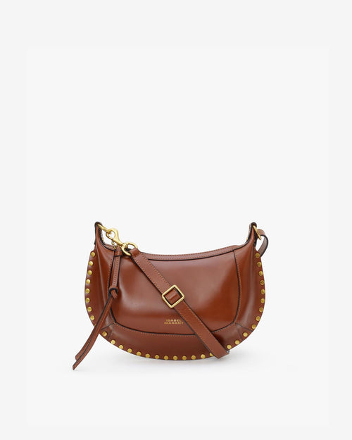 Isabel Marant Oskan Moon Bag In Leather - - Cognac - Isabel Marant