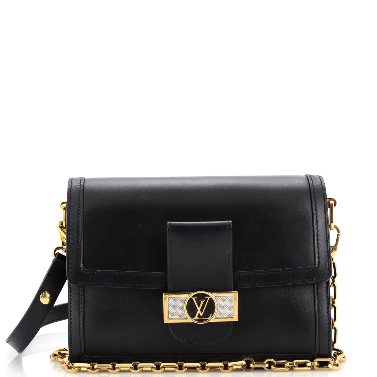 Louis Vuitton Dauphine Shoulder Bag Calfskin MM