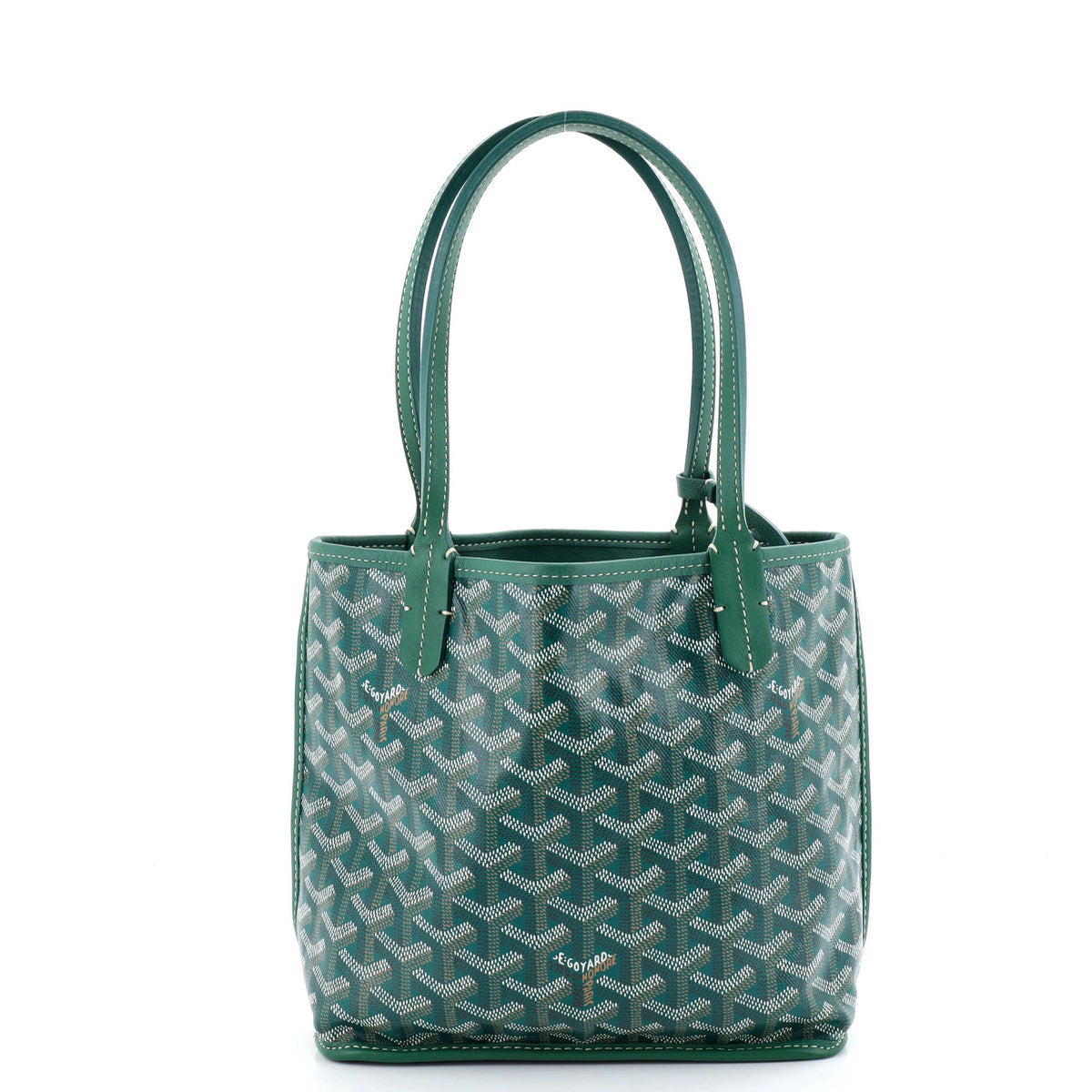 Goyard GOYARD Anjou Reversible Tote Coated Canvas Mini