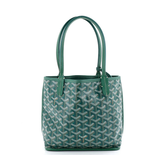 GOYARD Anjou Reversible Tote Coated Canvas Mini