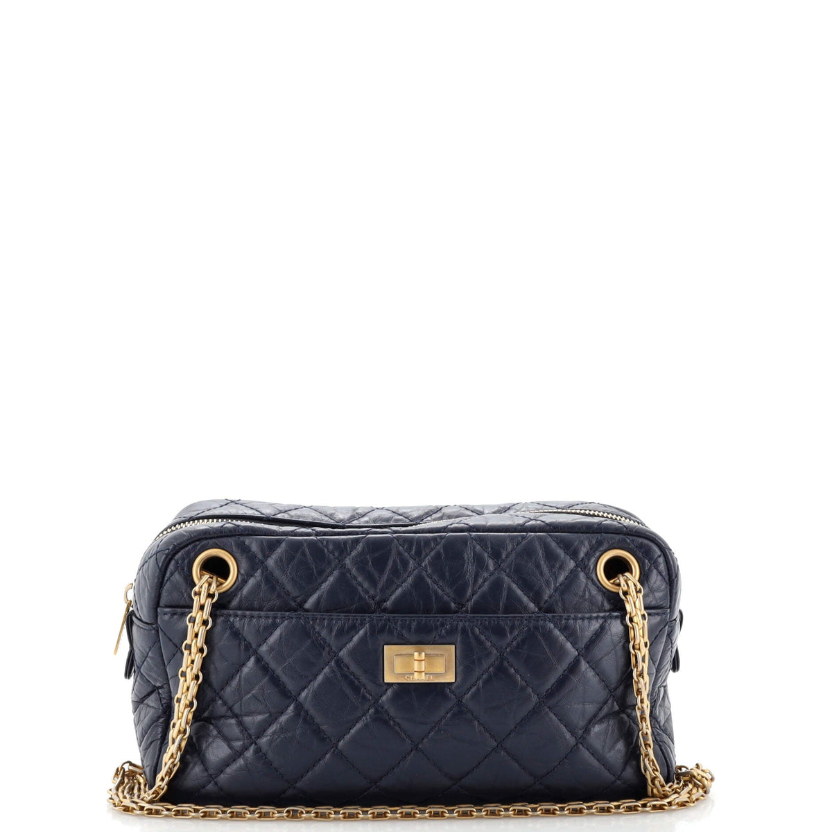 Chanel CHANEL Reissue Camera Bag Quilted Aged Calfskin East West
