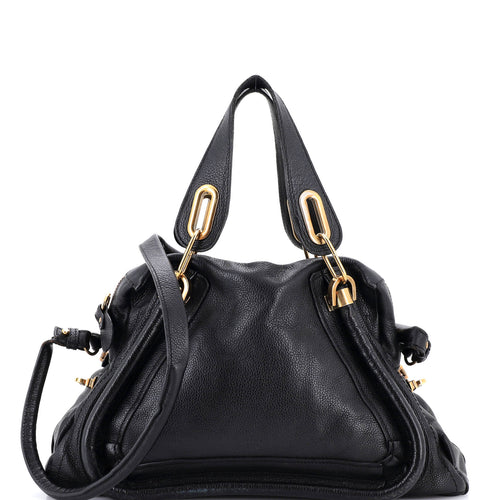CHLOE Paraty Top Handle Bag Leather Medium