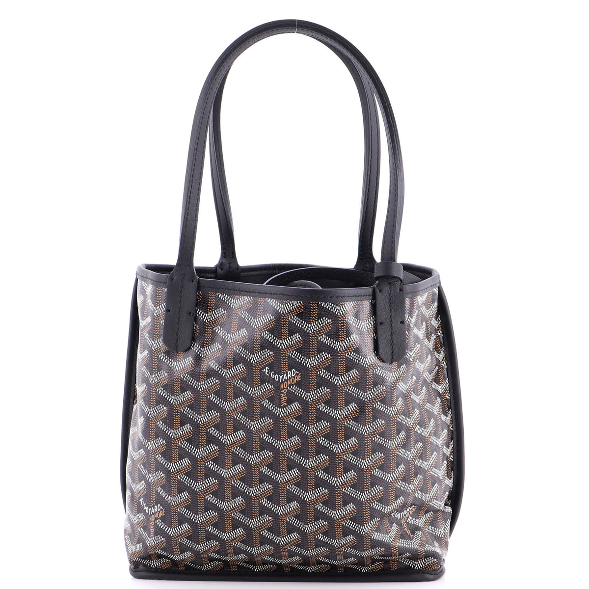 Goyard GOYARD Anjou Reversible Tote Coated Canvas Mini