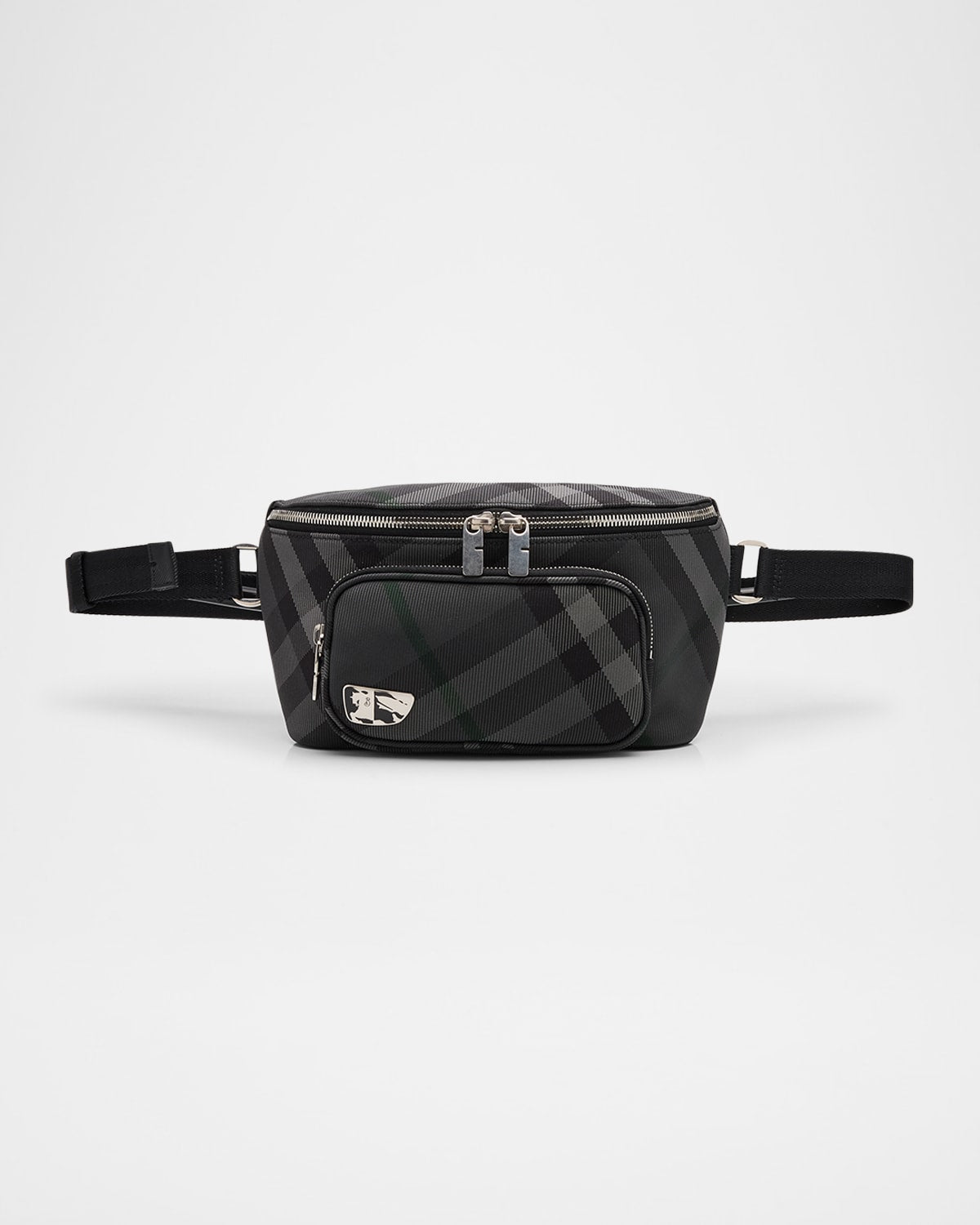 Burberry Men's Grid Belt Bag