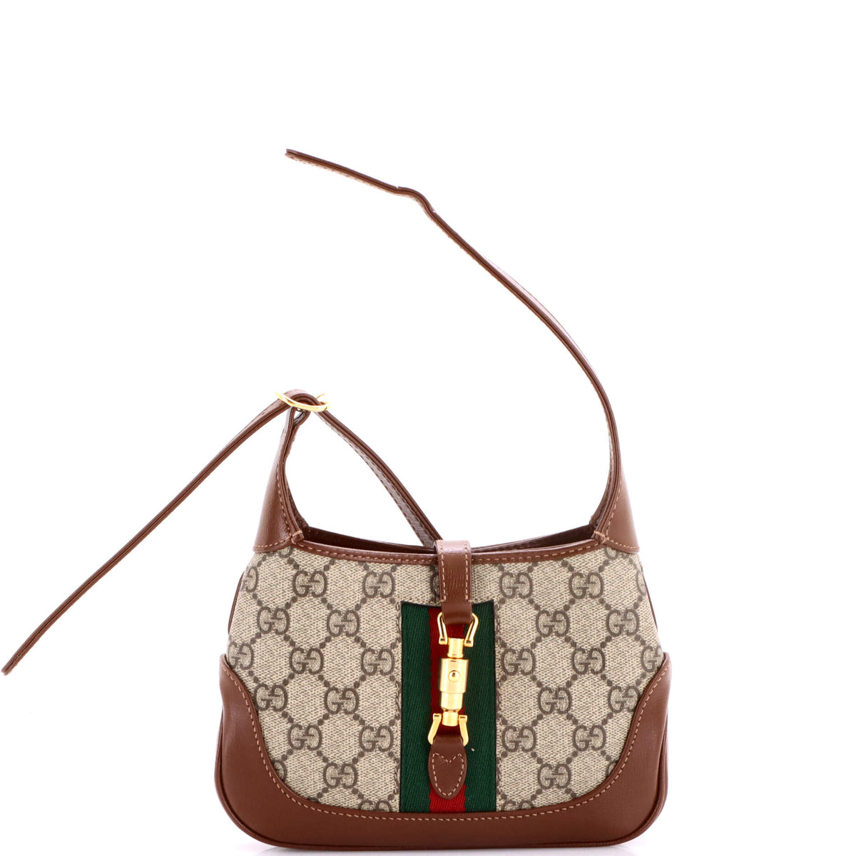 Gucci GUCCI Jackie 1961 Hobo GG Coated Canvas Mini