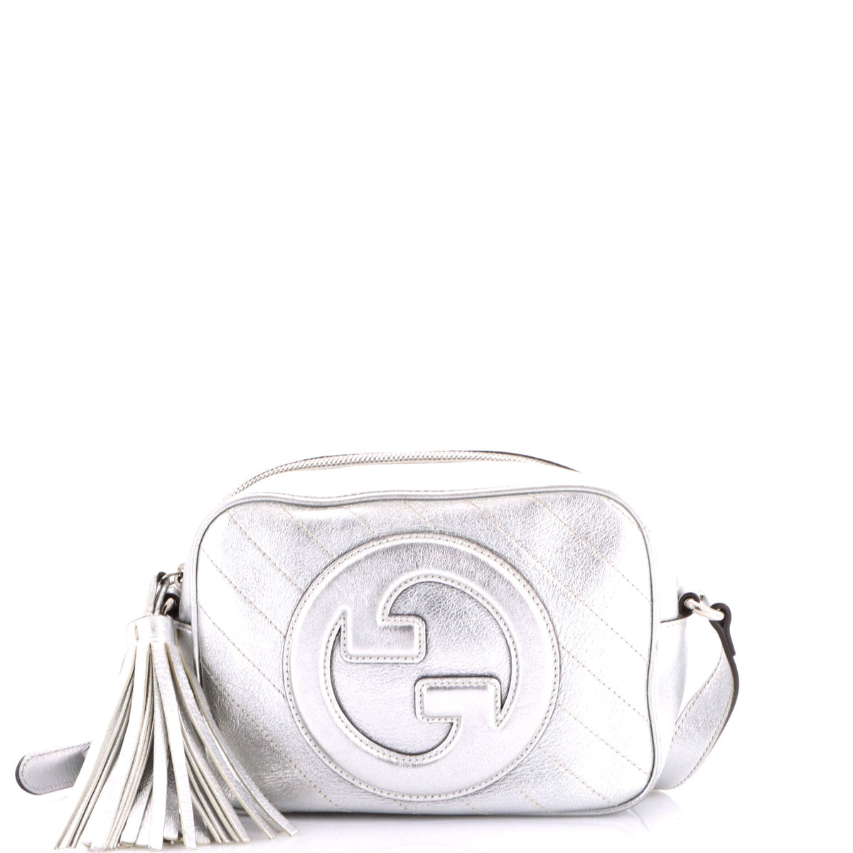 Gucci GUCCI Blondie NM Camera Shoulder Bag Diagonal Quilted Leather Small