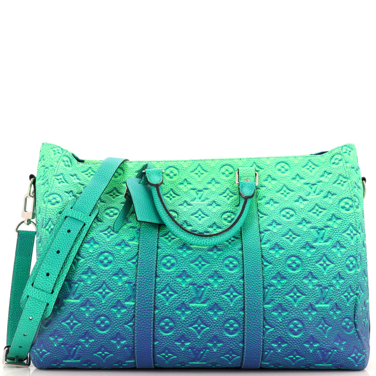 Louis Vuitton Keepall Tote Limited Edition Illusion Monogram Taurillon Leather