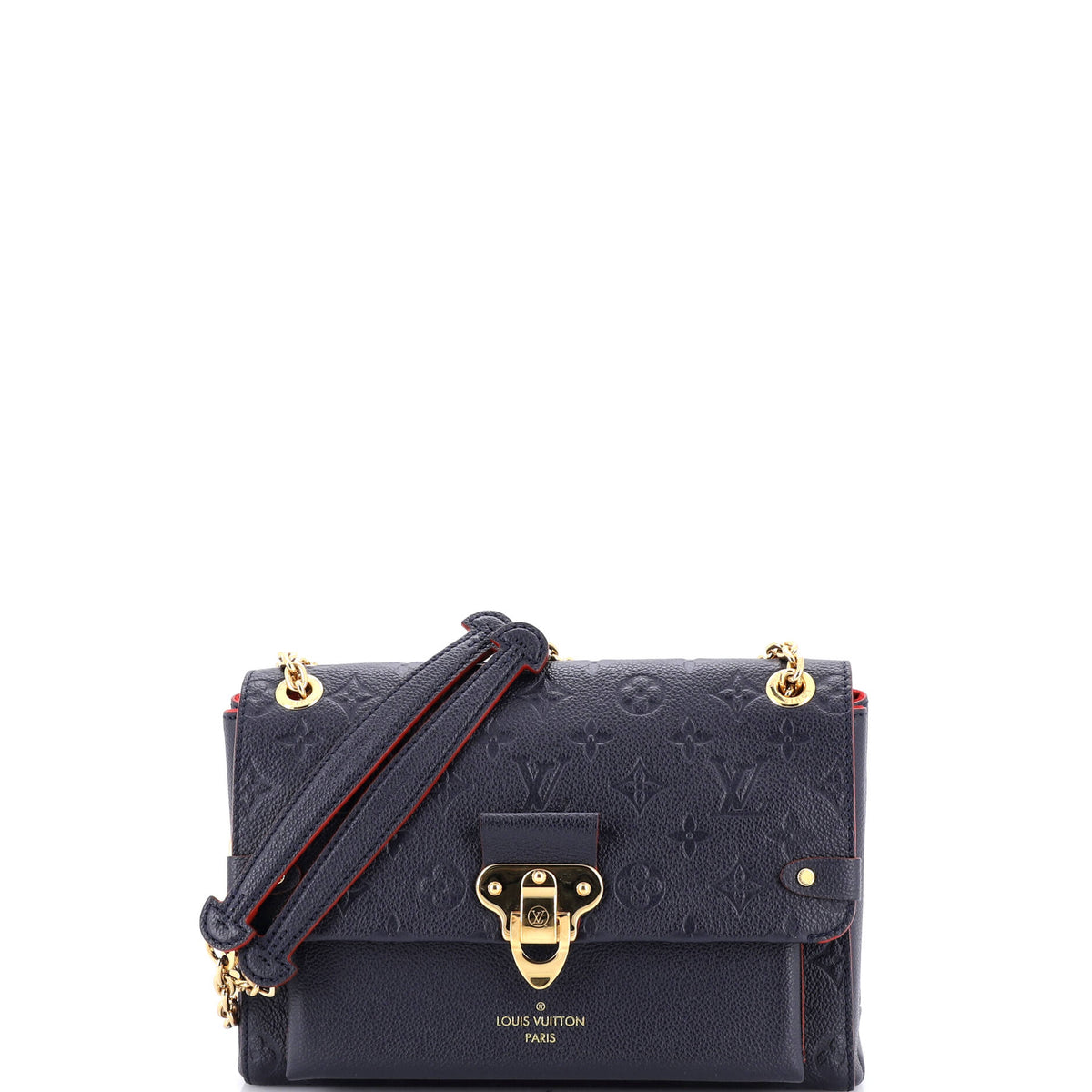 Louis Vuitton Vavin Handbag Monogram Empreinte Leather PM