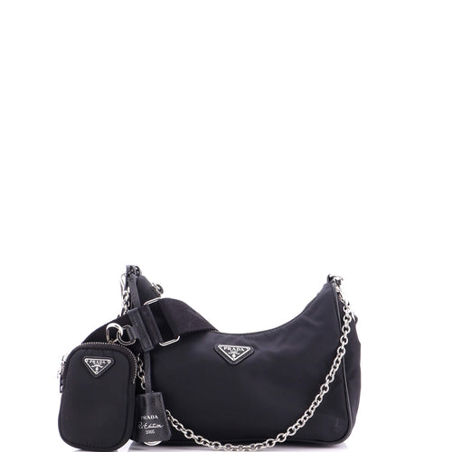 PRADA Re-Edition 2005 Shoulder Bag Tessuto Small