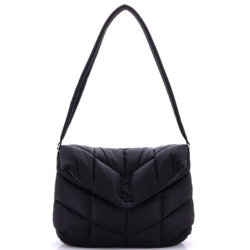 Loulou Puffer Messenger Bag Quilted Econyl
