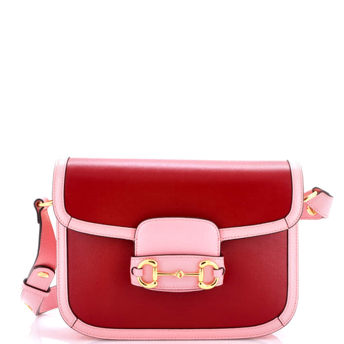 GUCCI Horsebit 1955 Shoulder Bag Leather Small