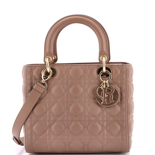 Lady Dior NM Bag Cannage Quilt Lambskin Medium