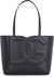 Women's Dg Logo Tote Bag in Black | BB7337AW576