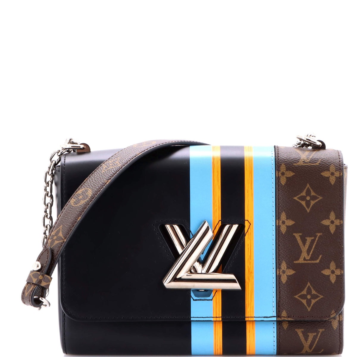 Louis Vuitton Twist Handbag Limited Edition Monogram Canvas and Leather MM