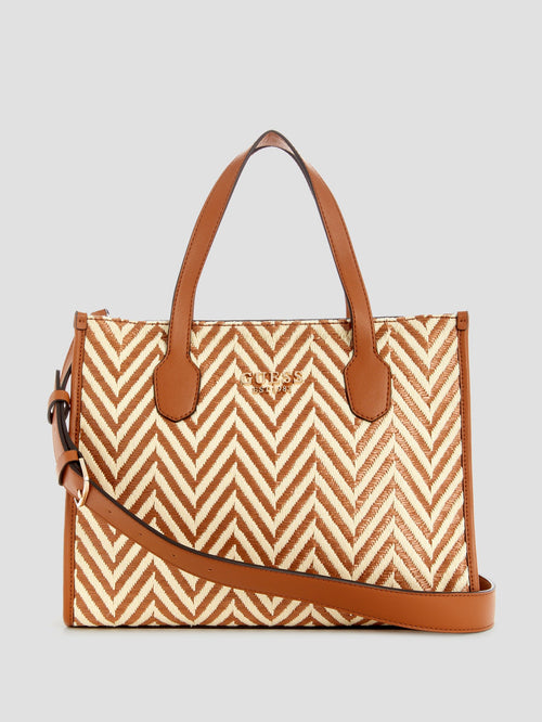 Silvana Chevron Tote