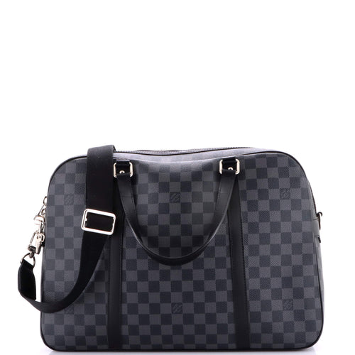 Jorn Briefcase Damier Graphite
