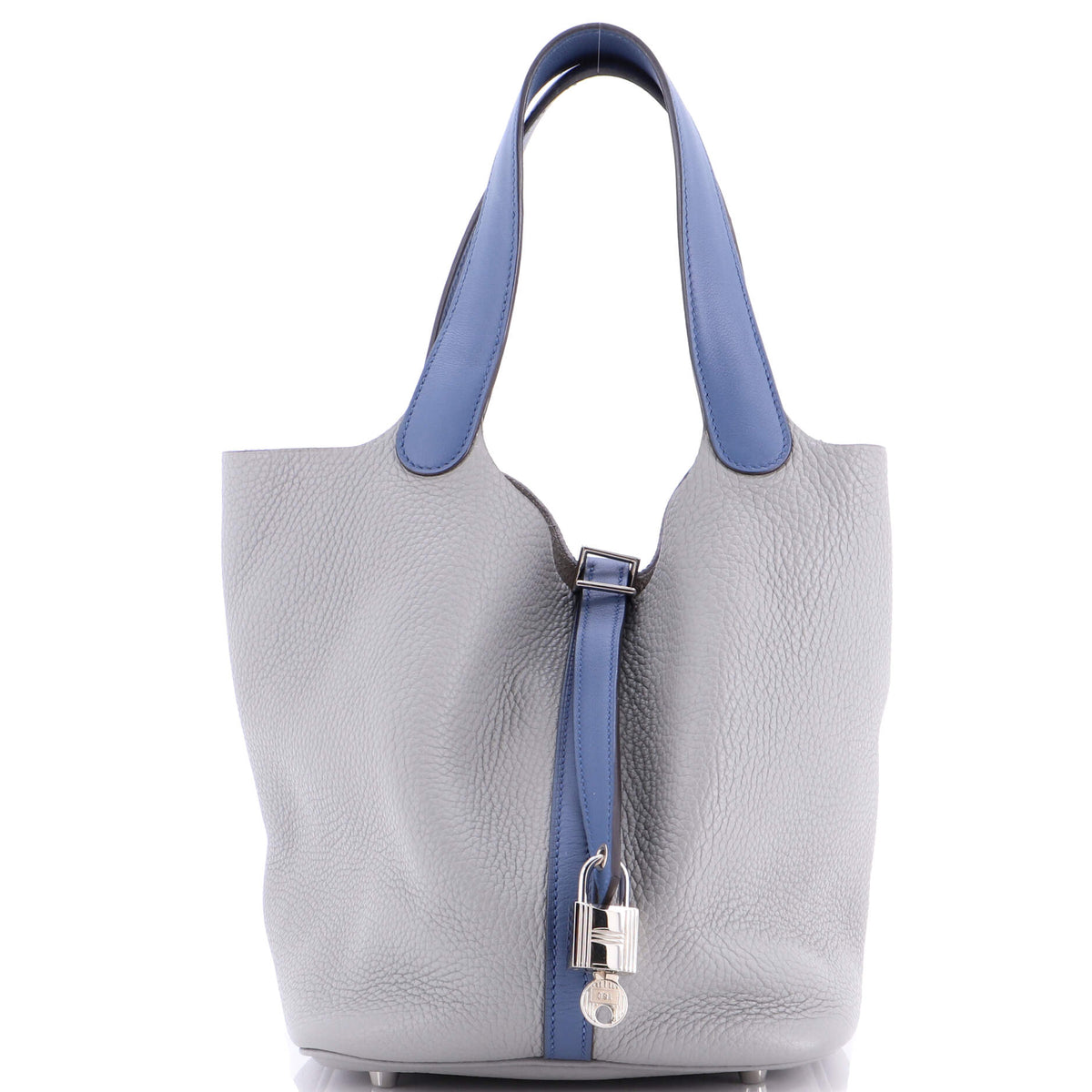 Herm?s Bicolor Picotin Lock Bag Clemence with Swift MM