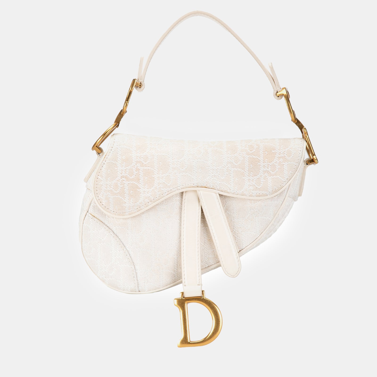 Dior Mini Oblique Saddle Bag