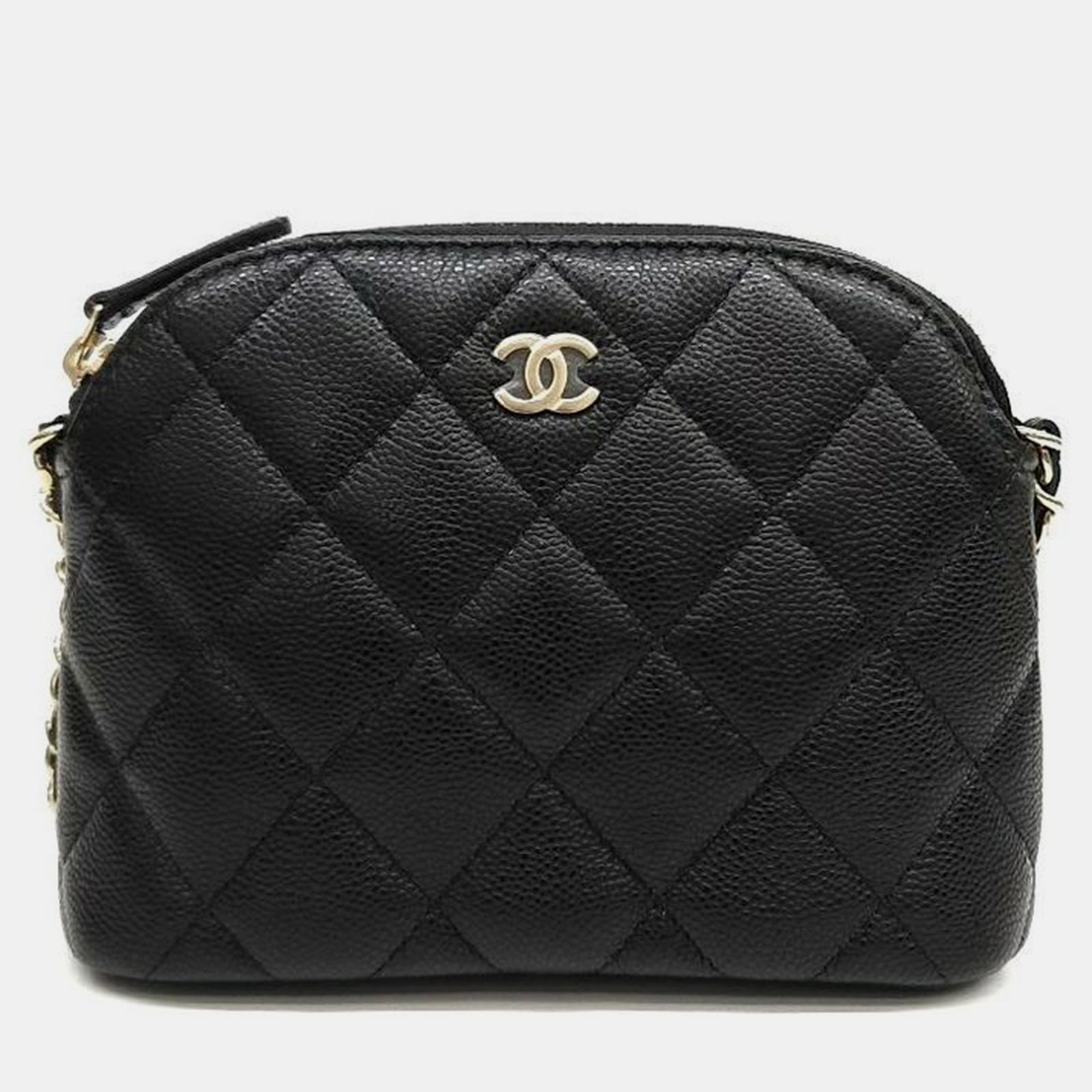 Chanel Mini-Tasche mit Kaviarkette