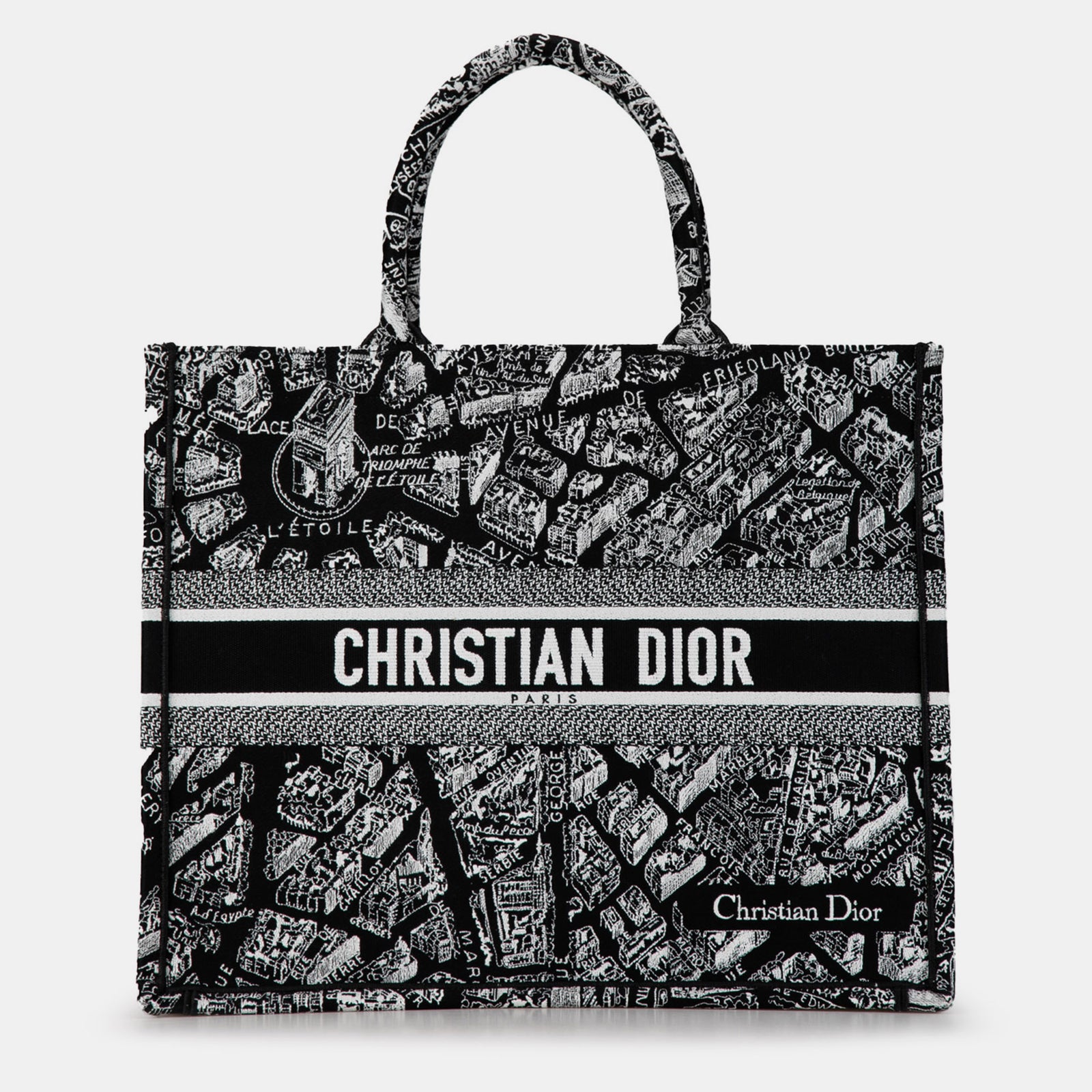 Dior Große Plan De Paris-Buchtasche