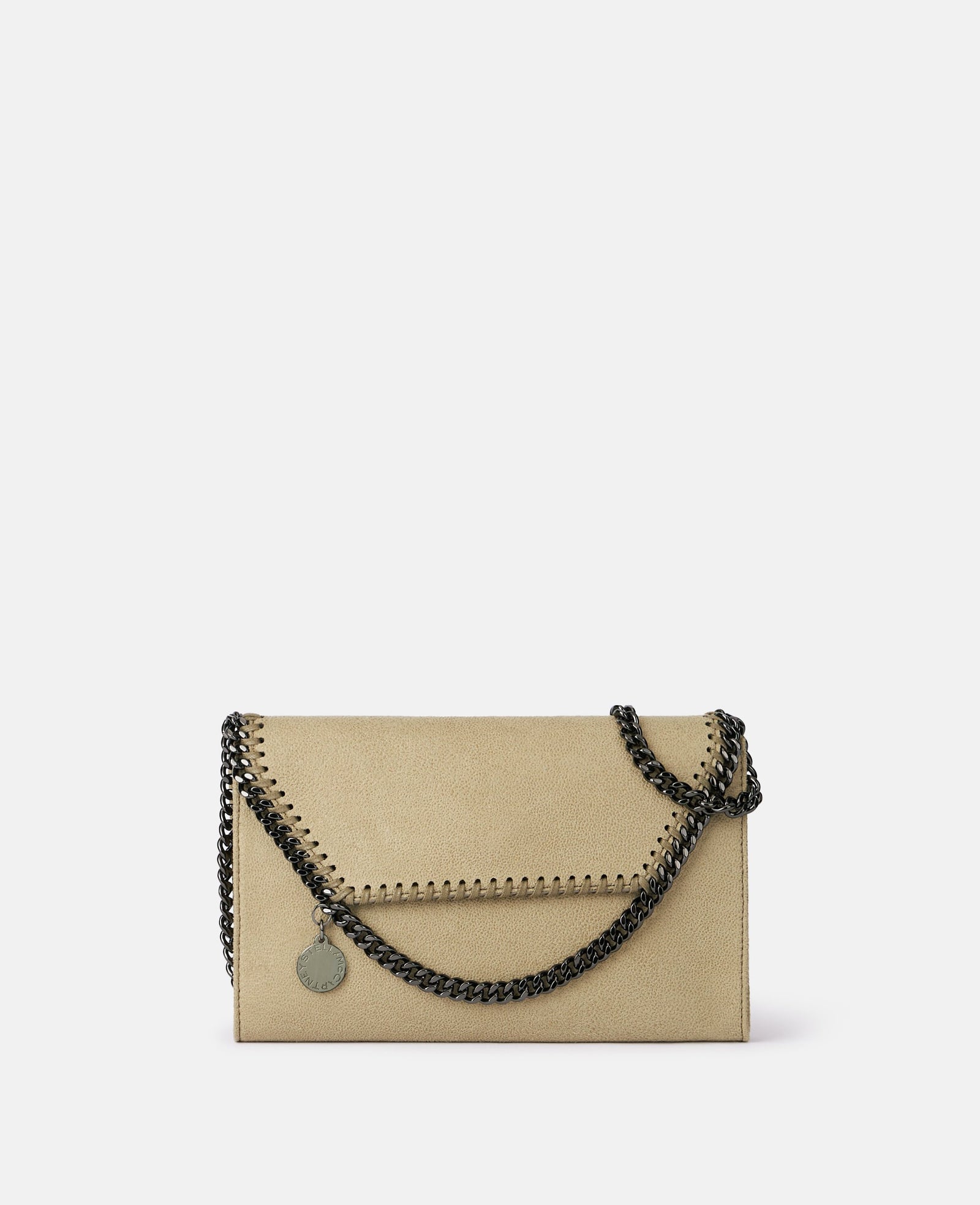 Stella McCartney Falabella Wallet Crossbody Bag, Woman, Clotted cream