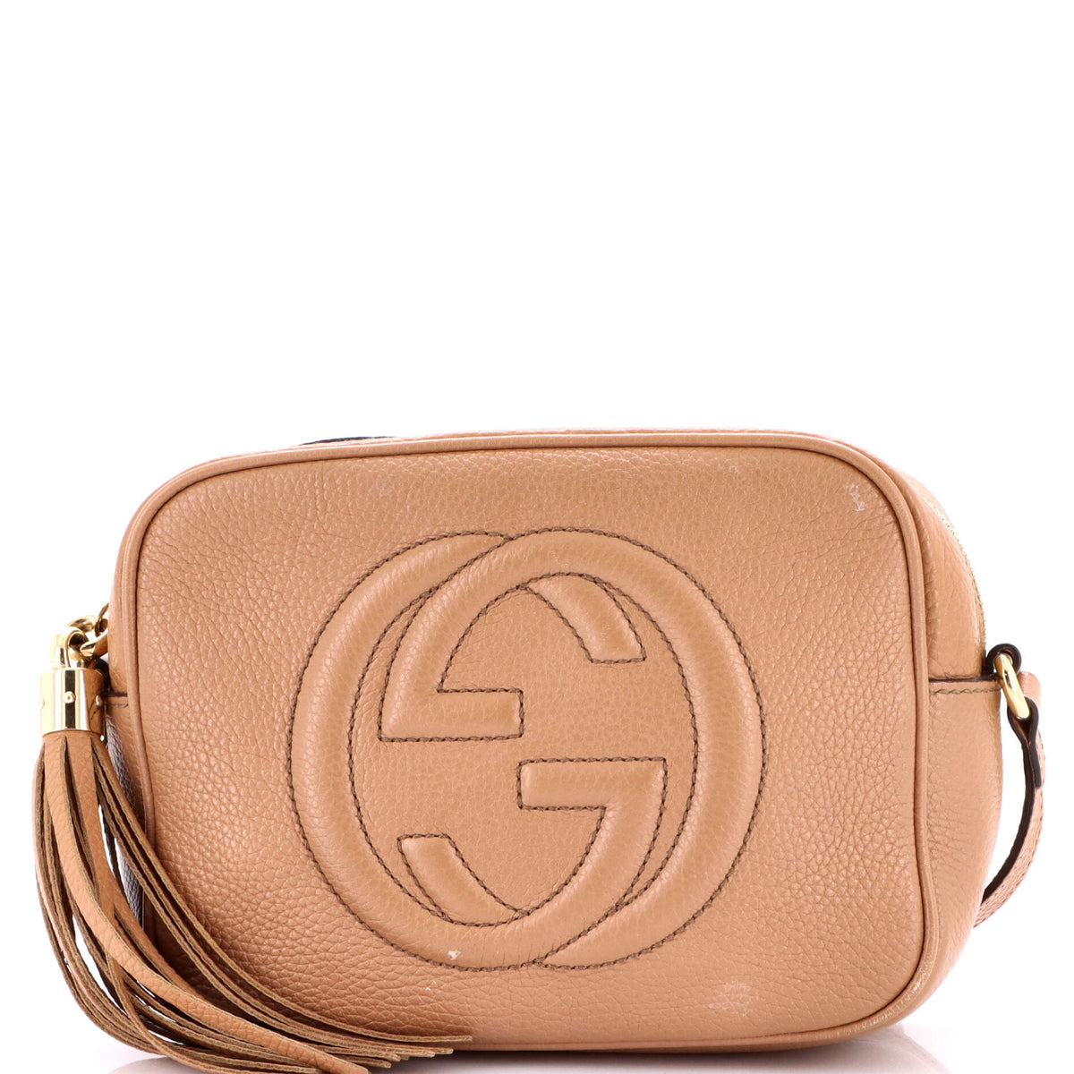 Gucci GUCCI Soho Disco Crossbody Bag Leather Small