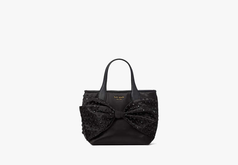 Kate Spade New York Sac fourre-tout en satin avec nœud décoratif On Purpose