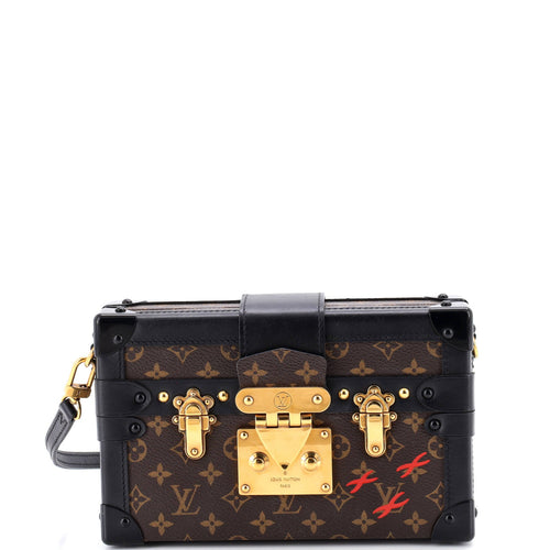 Petite Malle Handbag Monogram Canvas