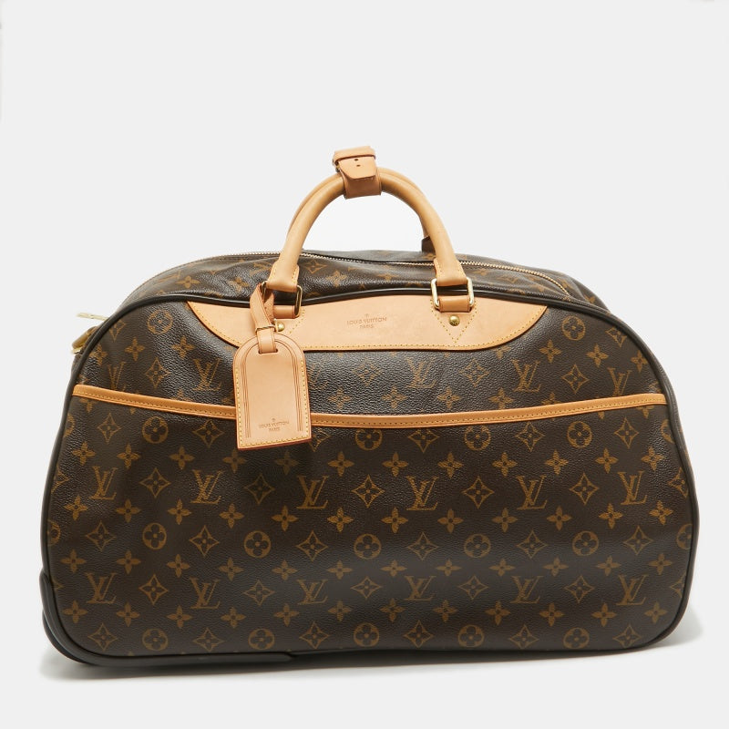 Louis Vuitton Eole 50 Gepäcktasche aus Canvas mit Monogramm