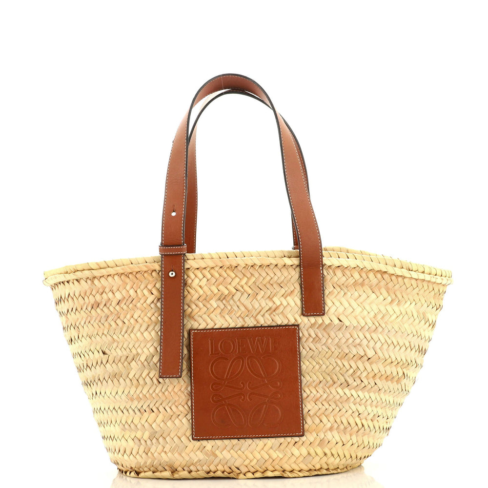 LOEWE Basket Tote Raffia Medium