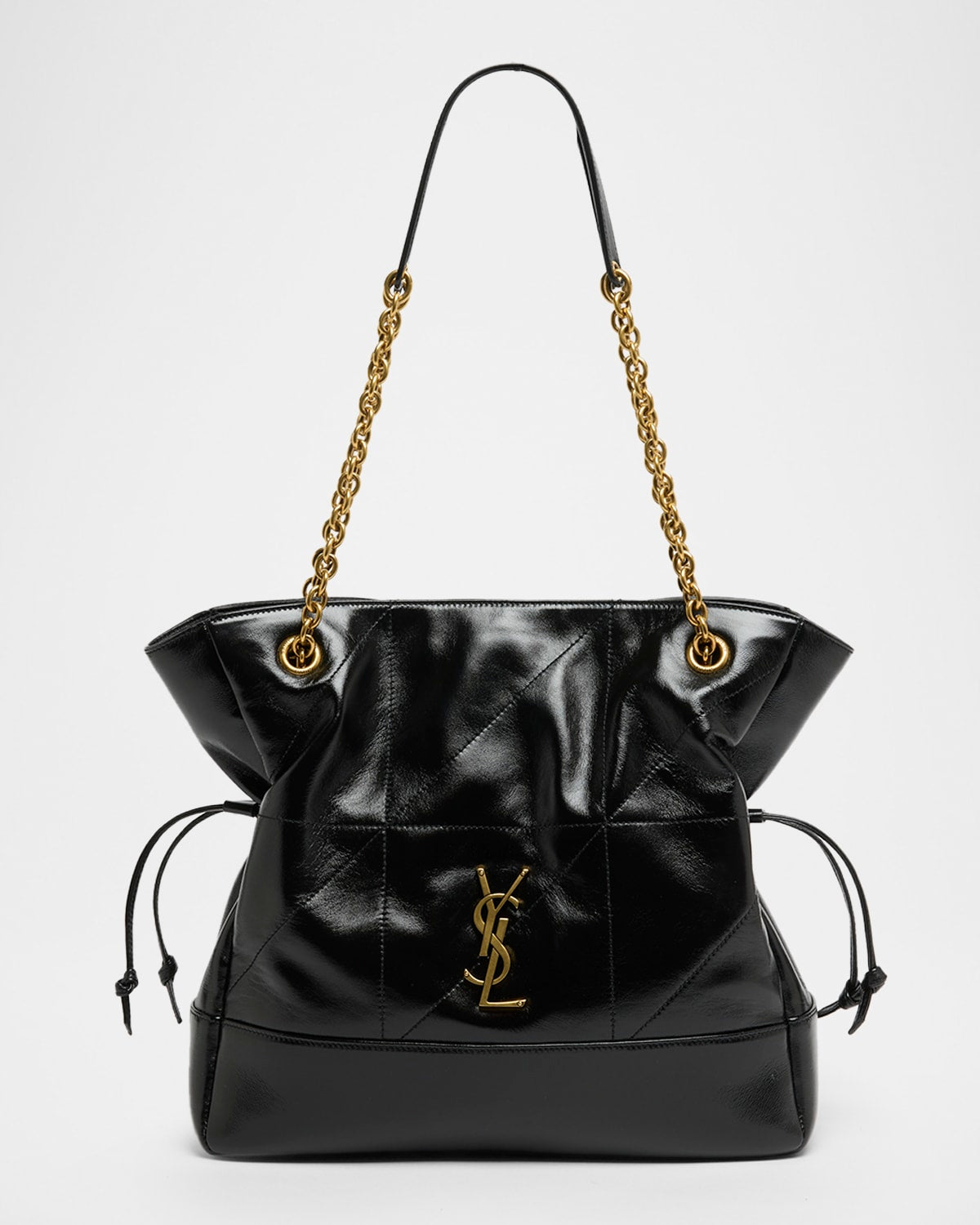 Saint Laurent Jamie 4.3 Small YSL Shopper Tote Bag in Leather