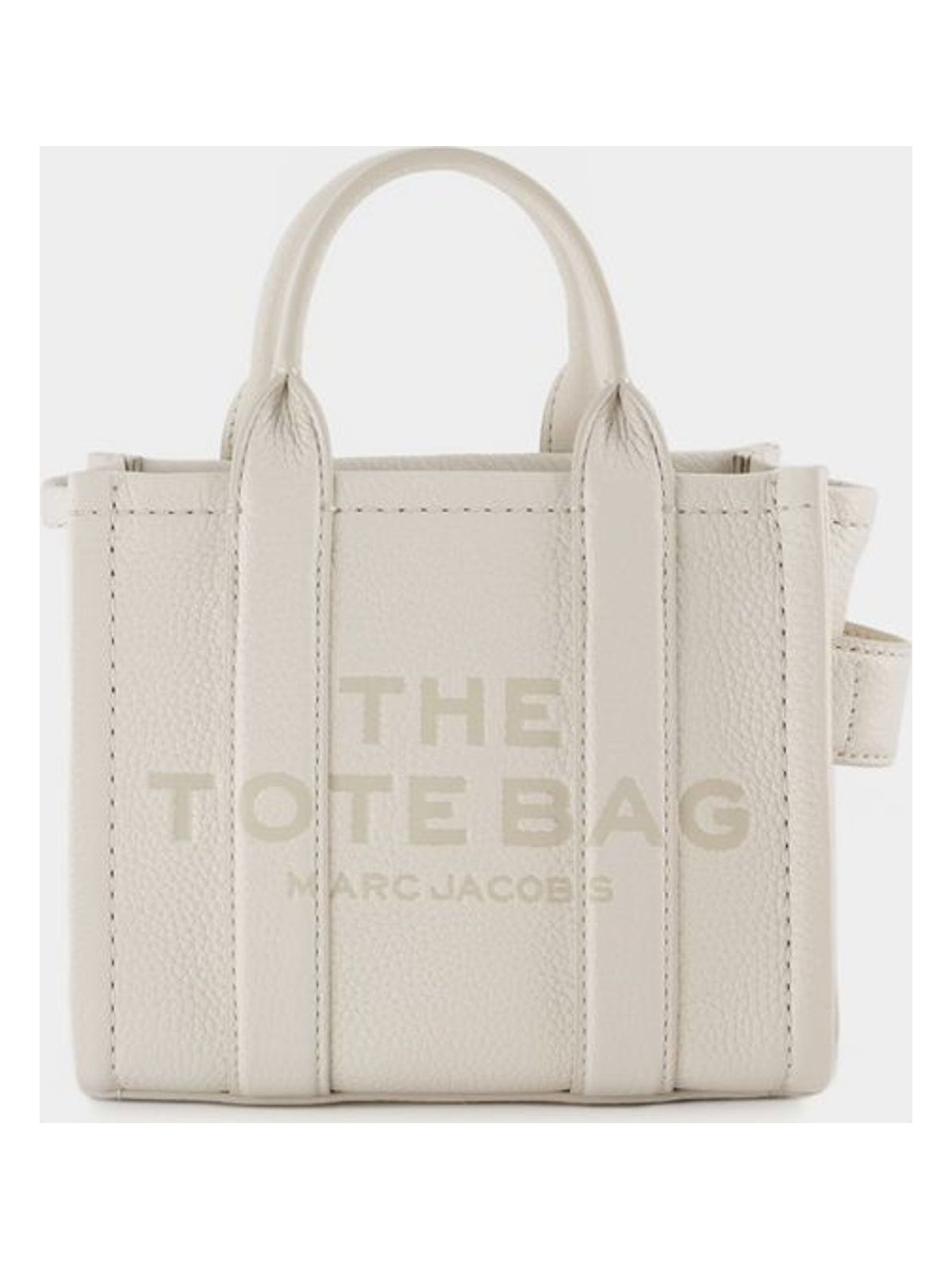 Marc Jacobs Women's The Leather Crossbody Tote Bag in Bianco | H053L01RE22