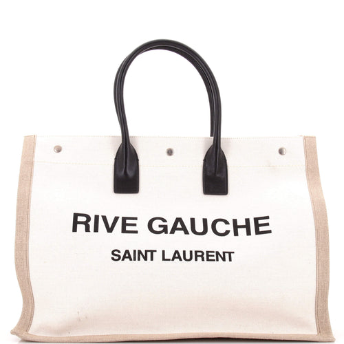 Rive Gauche Shopper Tote Canvas Large