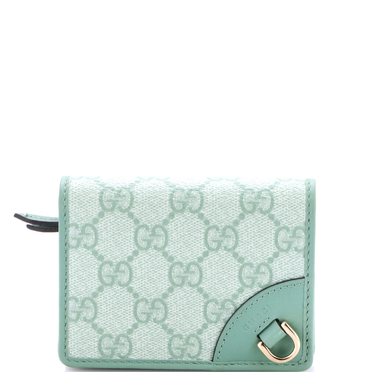 Gucci GUCCI Emblem Wallet GG Coated Canvas Small