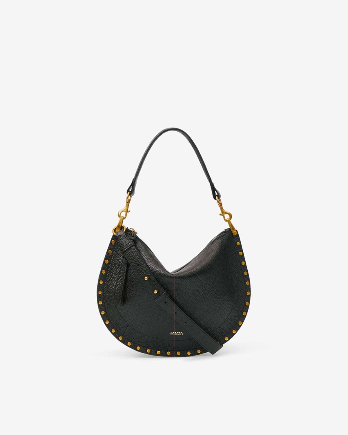 Isabel Marant Isabel Marant Oskan Soft Zip ped Bag - - Black - Isabel Marant