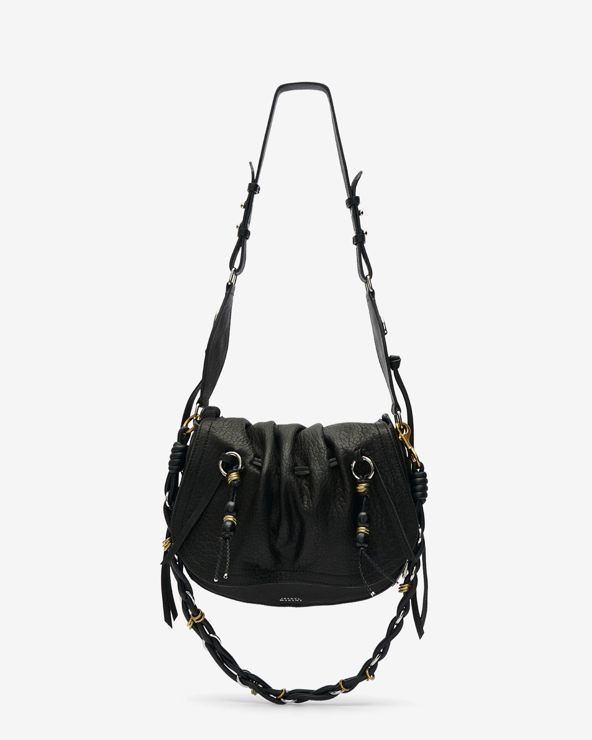 Isabel Marant Isabel Marant Bolton Leather Bag - - Black And Silver - Isabel Marant