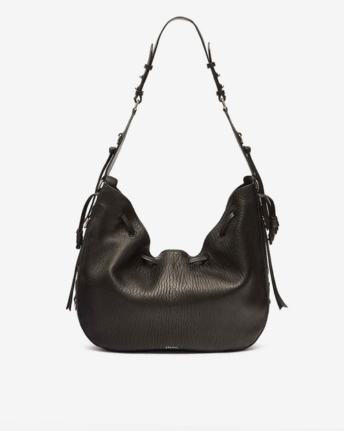 Isabel Marant Bolton Hobo Bag - Black And Silver - Isabel Marant