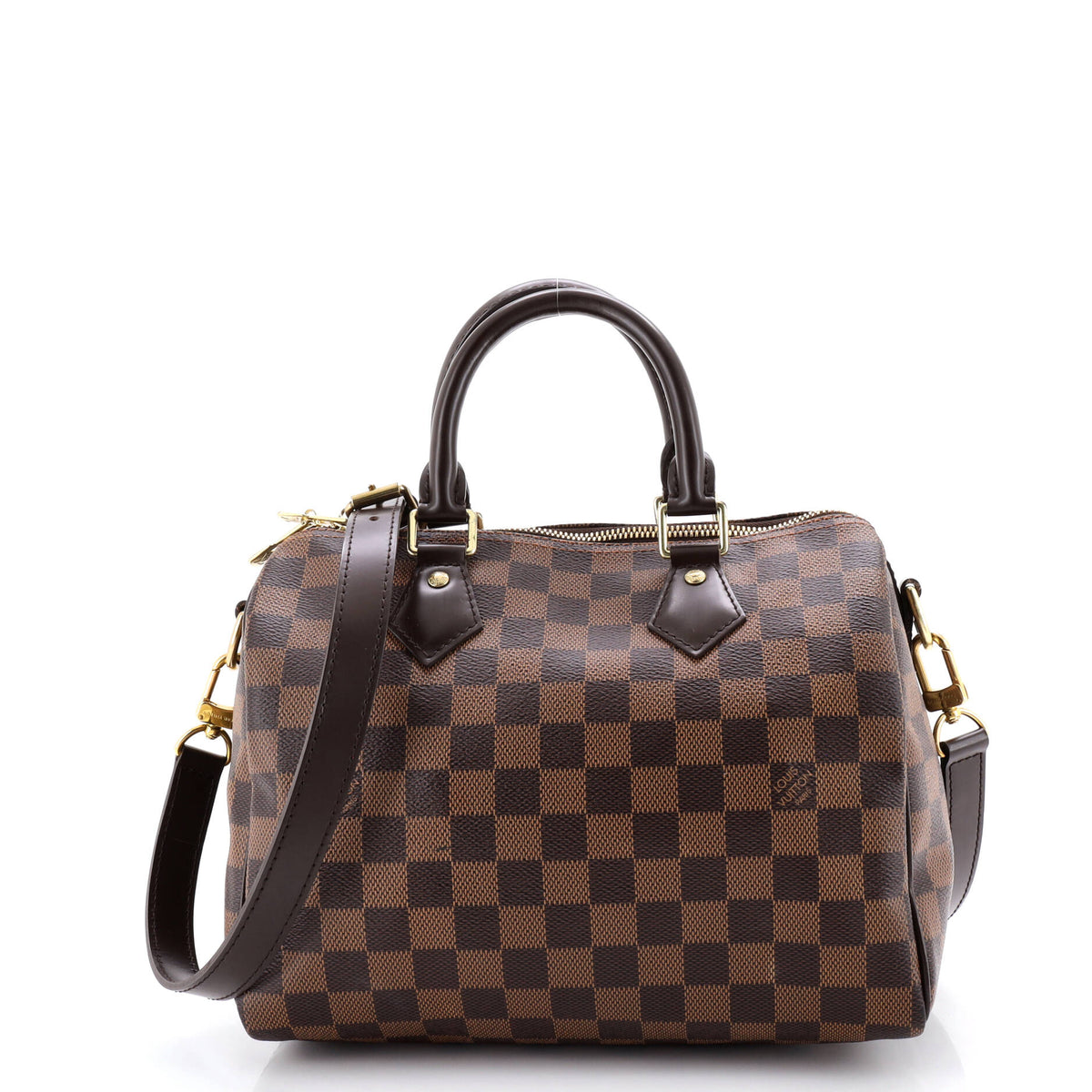 Louis Vuitton Speedy Bandouliere Bag Damier 25