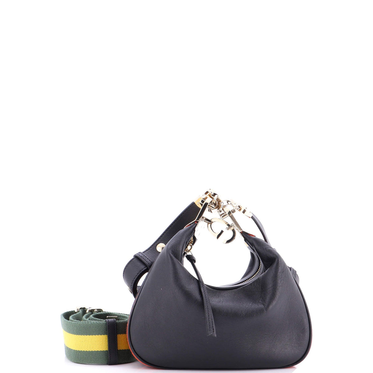 Gucci GUCCI Attache Shoulder Bag Leather Small