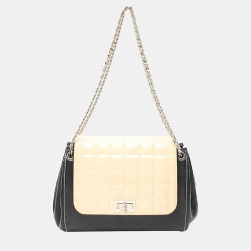 Multicolor Patent Leather Chocolate Bag Flap Bag