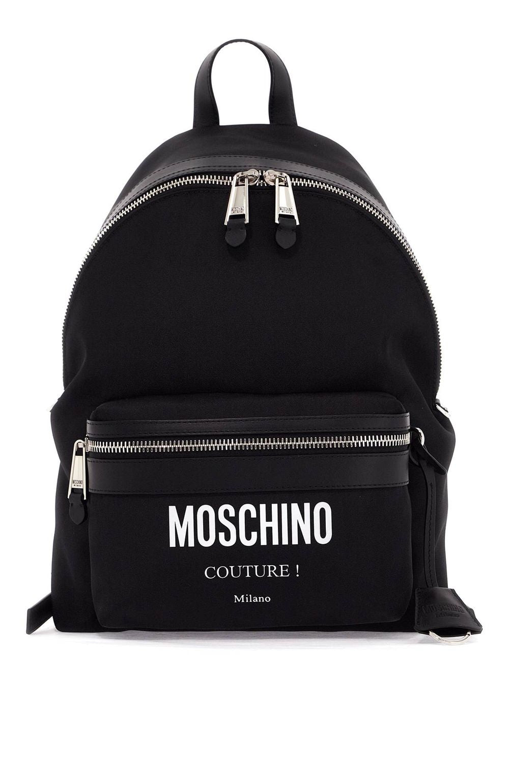 Moschino Men's Nylon Backpack For Everyday in Nero | A76068201
