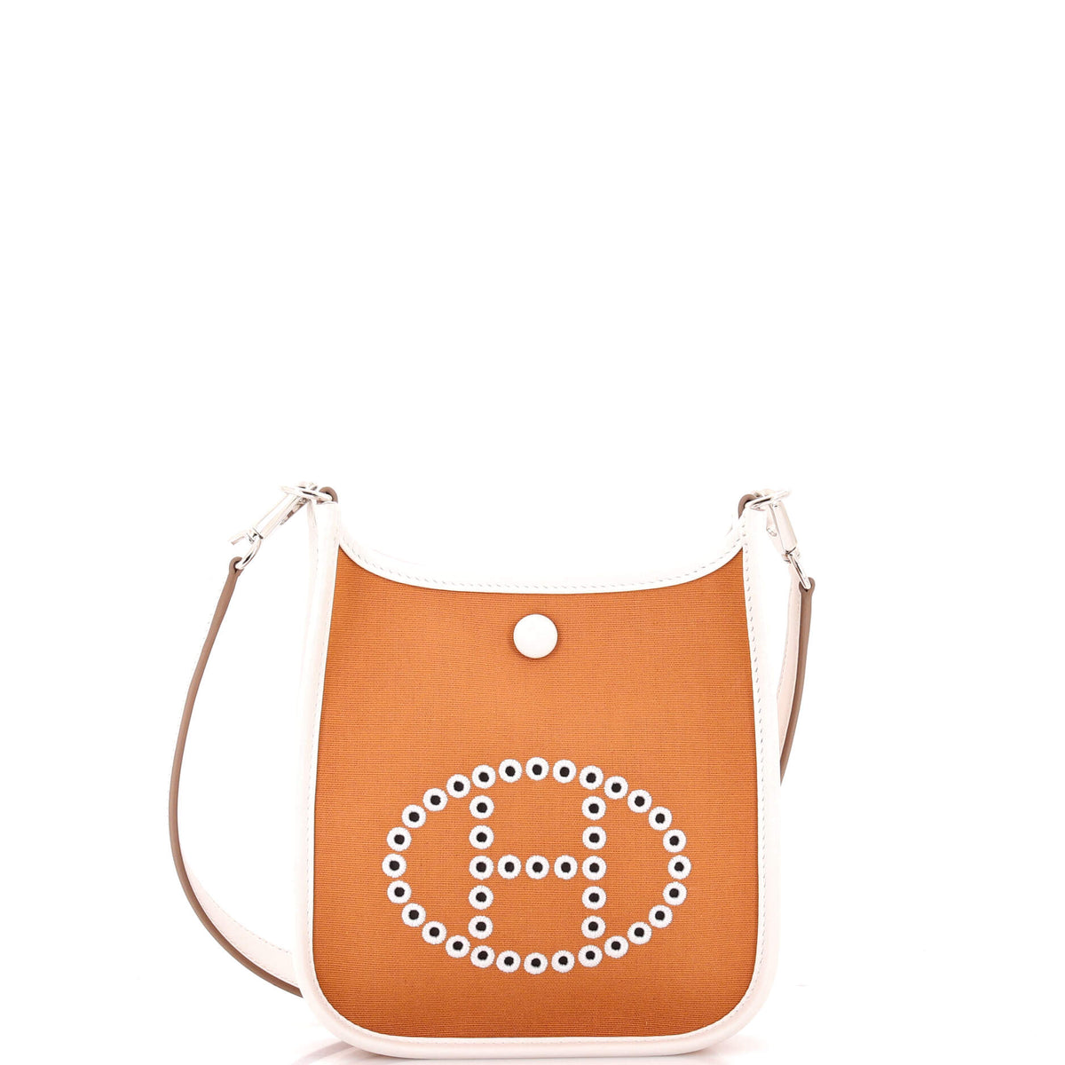 Herm?s Neo Evelyne Bag Toile and Leather TPM