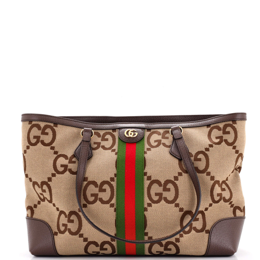 GUCCI Ophidia Shopping Tote Jumbo GG Canvas Medium