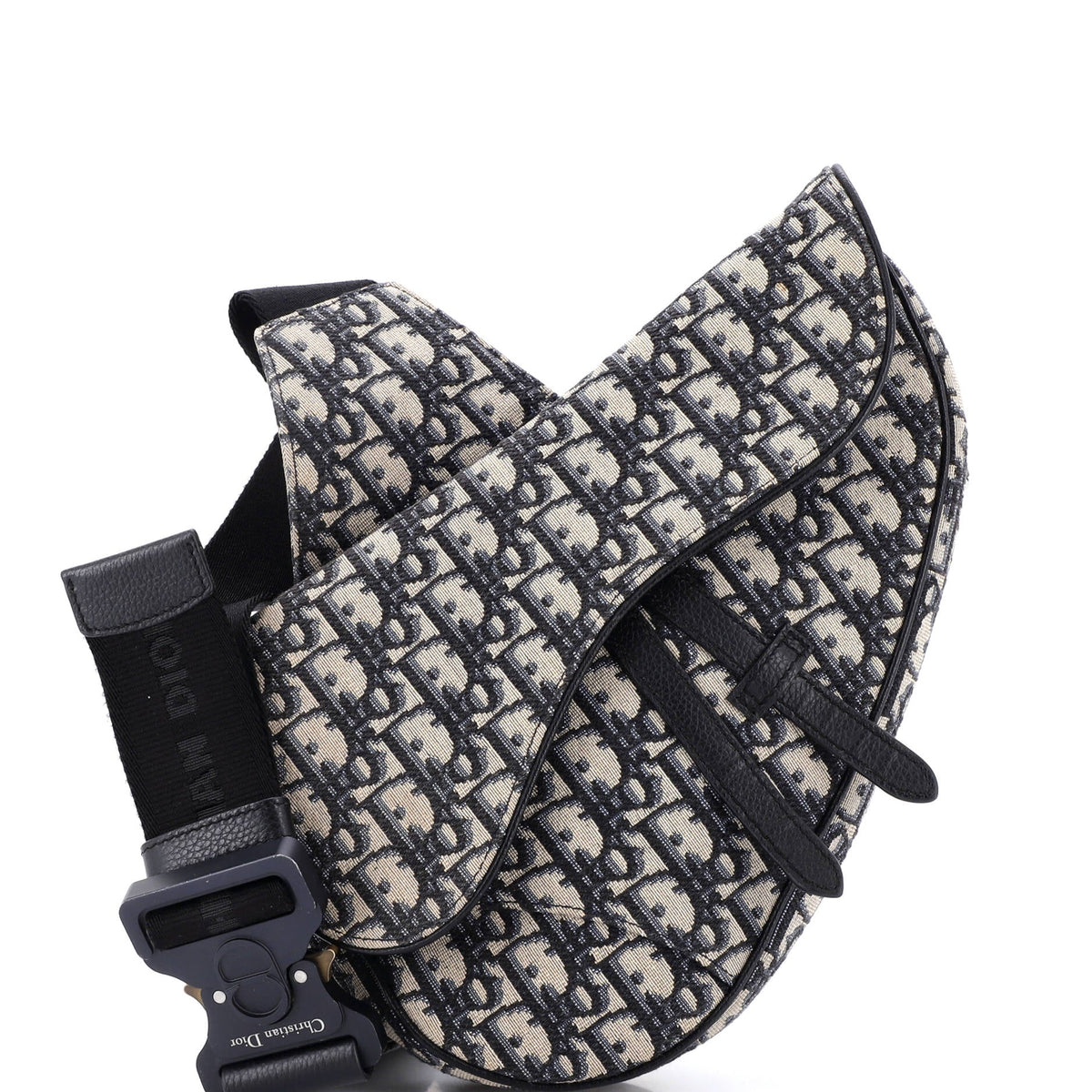 Christian Dior Saddle Crossbody Bag Oblique Canvas