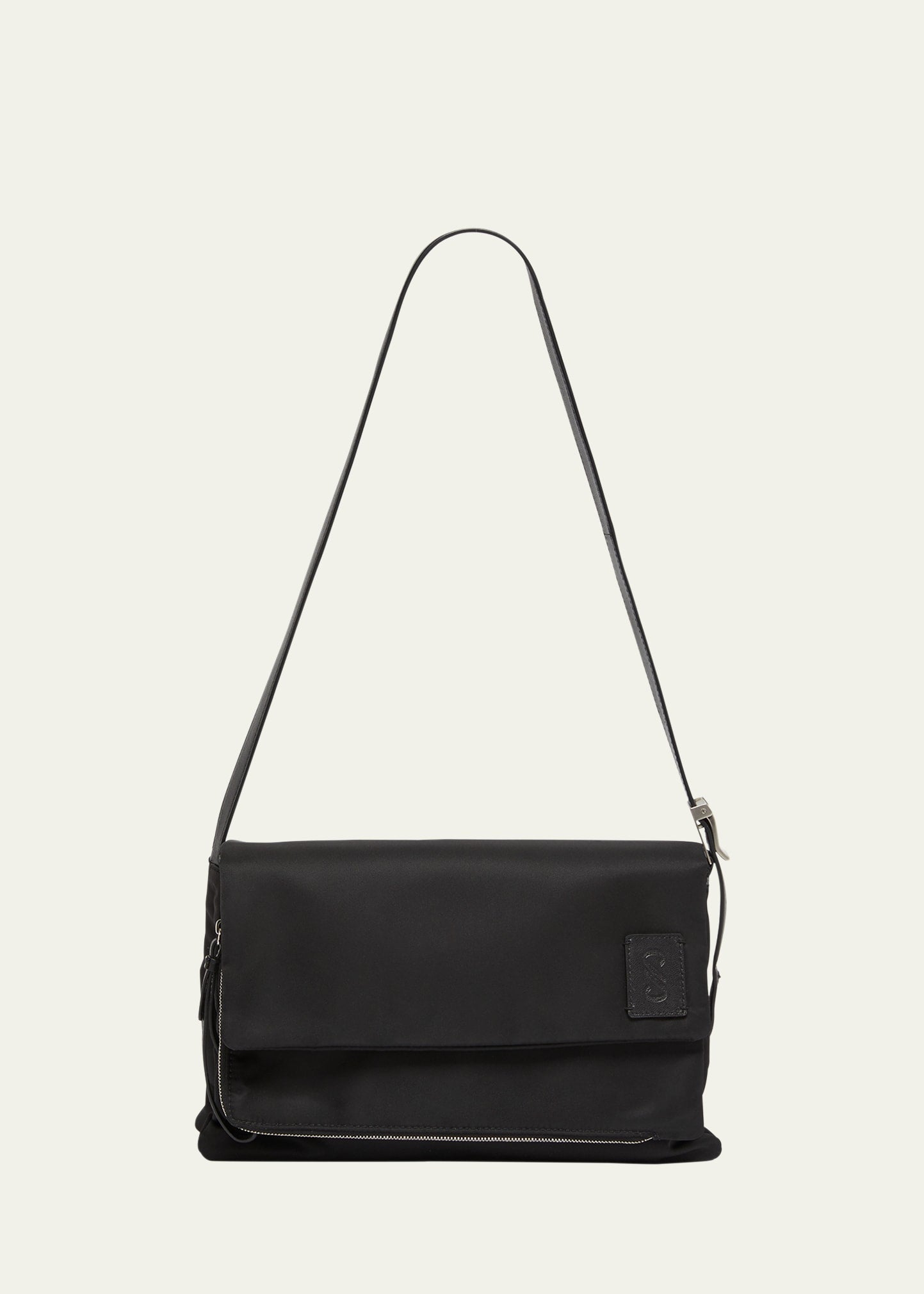 Proenza Schouler City Small Flap Nylon Shoulder Bag