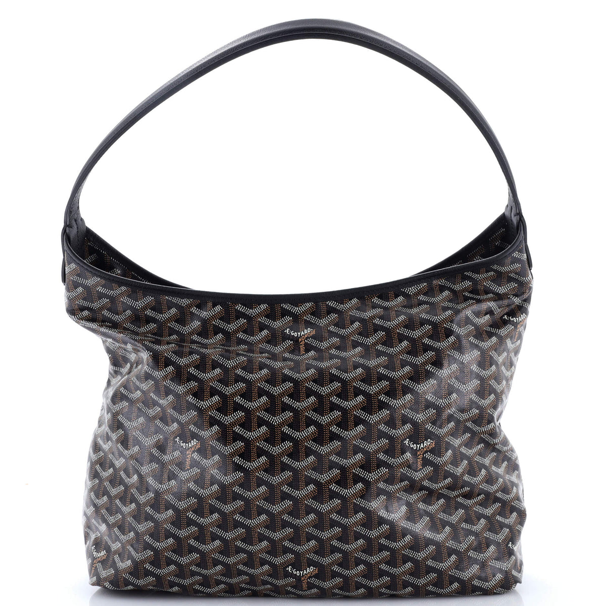 Goyard GOYARD Boheme Hobo Printed Coated Canvas