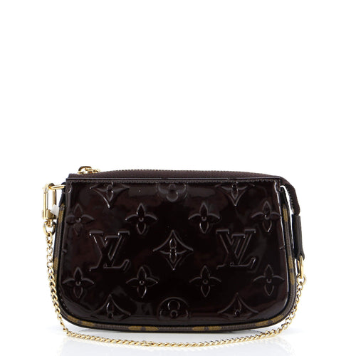 Pochette Accessoires Monogram Vernis with Monogram Canvas Mini
